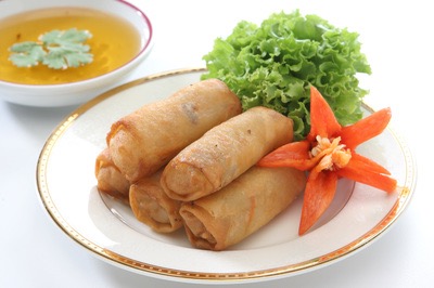 Mini Vegetable Egg Rolls