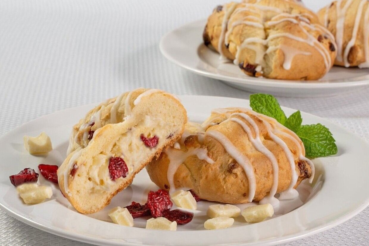 Cranberry White Chocolate Togas