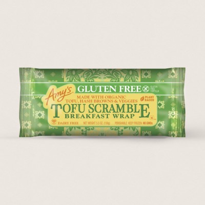 Gluten Free Tofu Breakfast Wrap