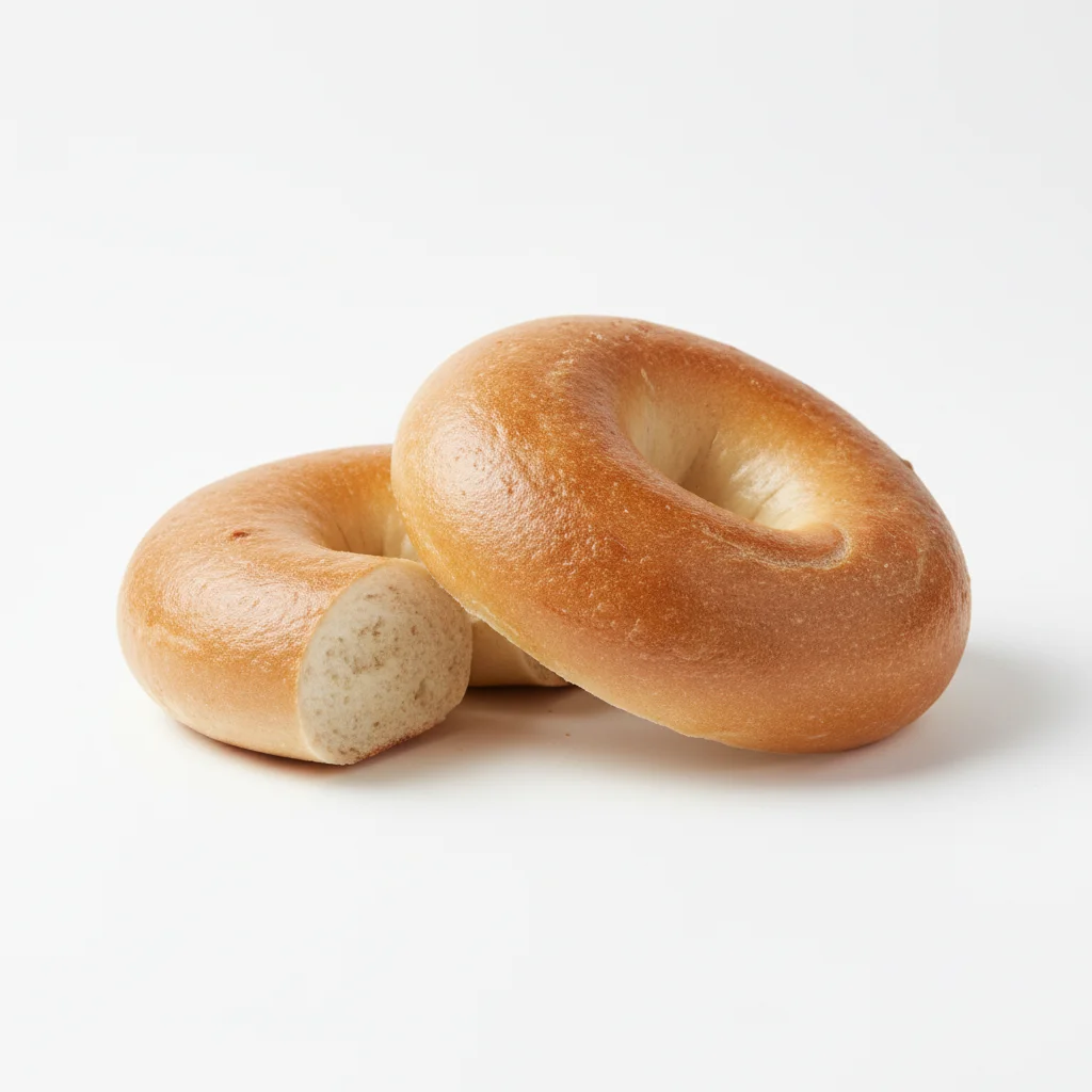 Parbaked Plain Bagels
