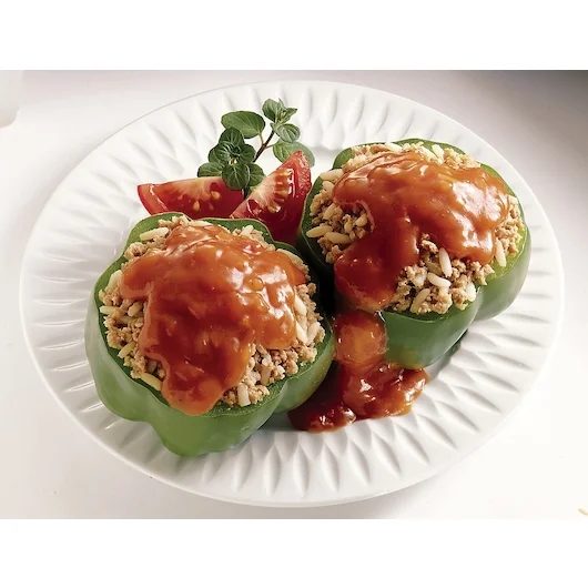 Stuffed Peppers With Sauce
