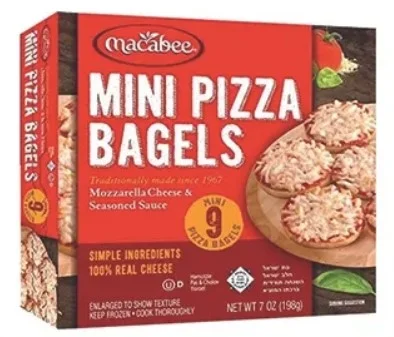 Mini Cheese Pizza Bagels