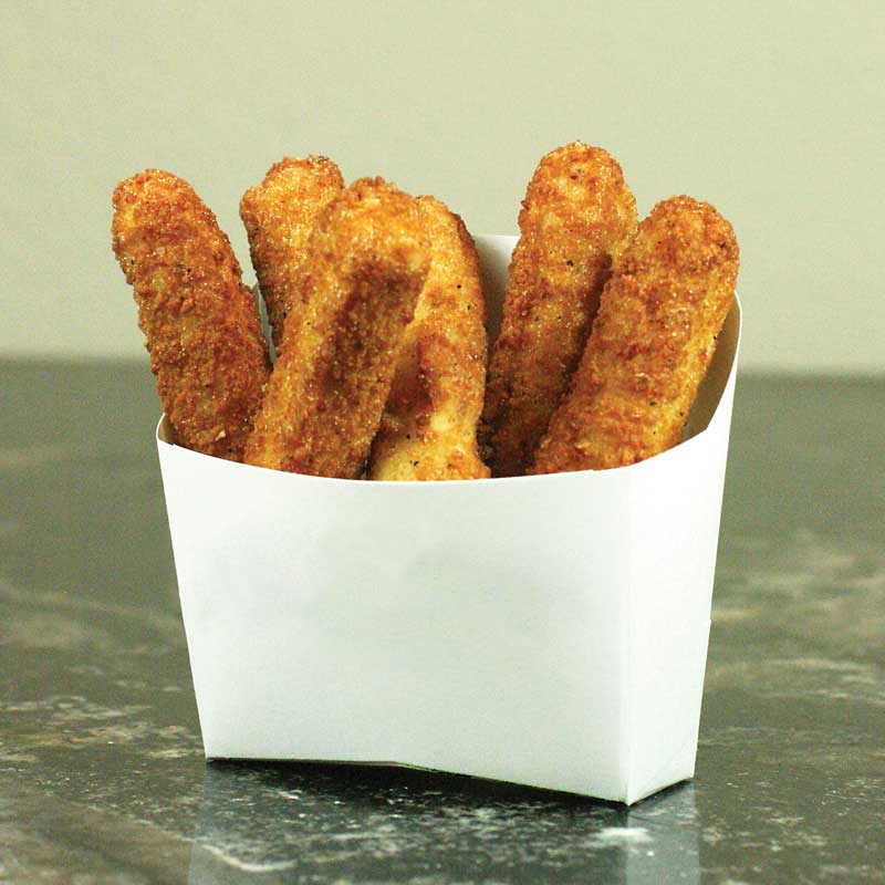 Fully Cooked Breaded Chicken Sticks