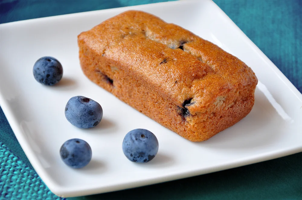 Iw Rf Wg Mini Blueberry Loaf