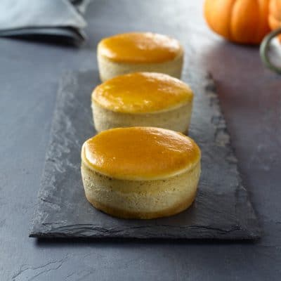 Mini Pumpkin Cheesecake