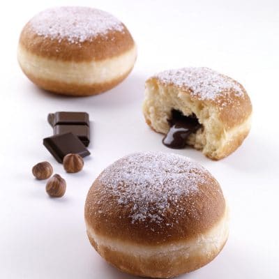 Chocolate Hazelnut Bomboloni
