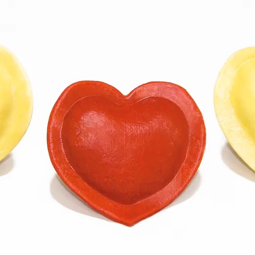 Heart Cheese Ravioli