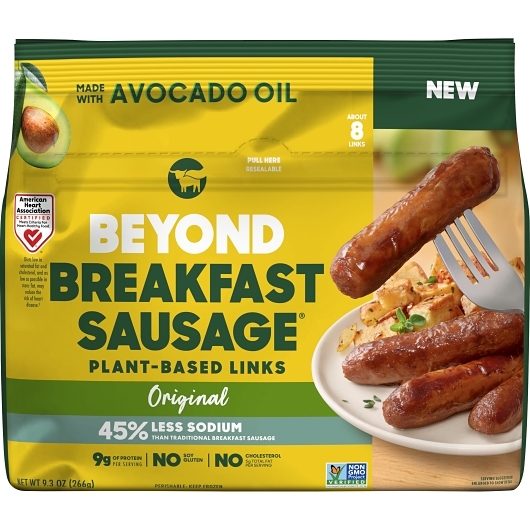 Plant Based Breakfast Sausage Links