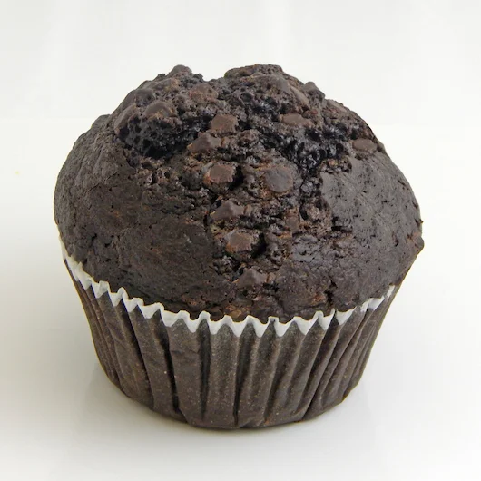 Choc Filled Dbl Chocolate Muffin