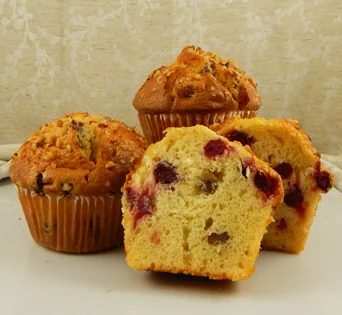 Cranberry Orange Nut Muffin