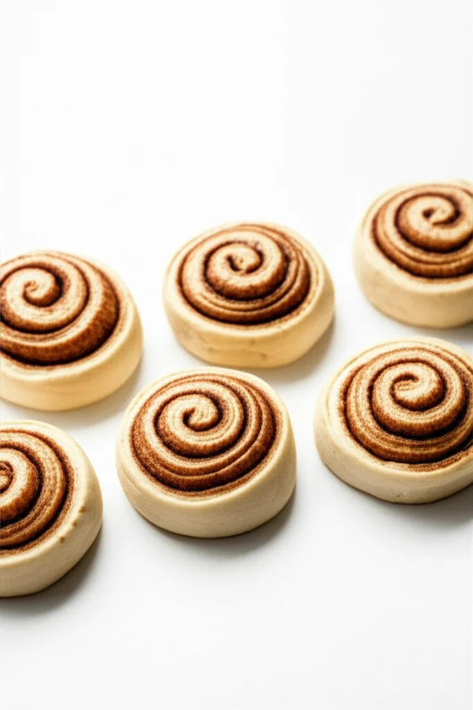 Raw Cinnamon Rolls