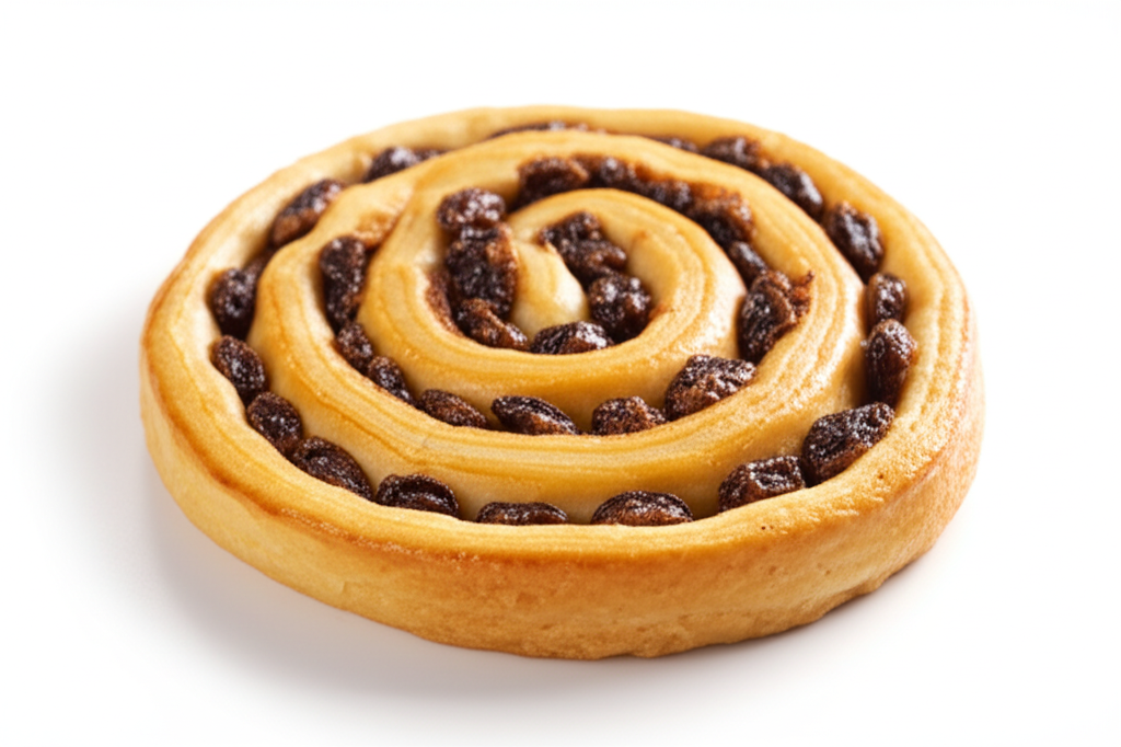 Vanilla Raisin Swirl Danish