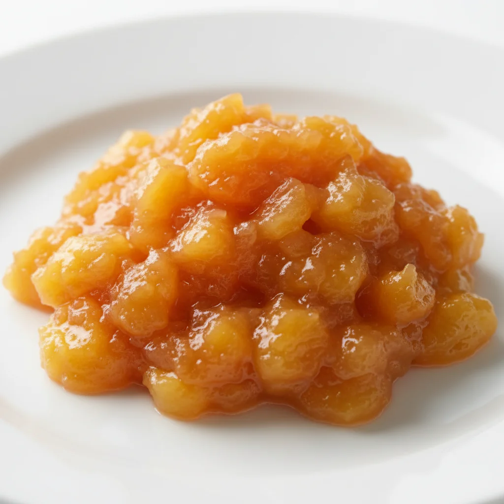 Minced And Moist Peaches