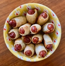 Swiss Cheese Pigs In A Blanket