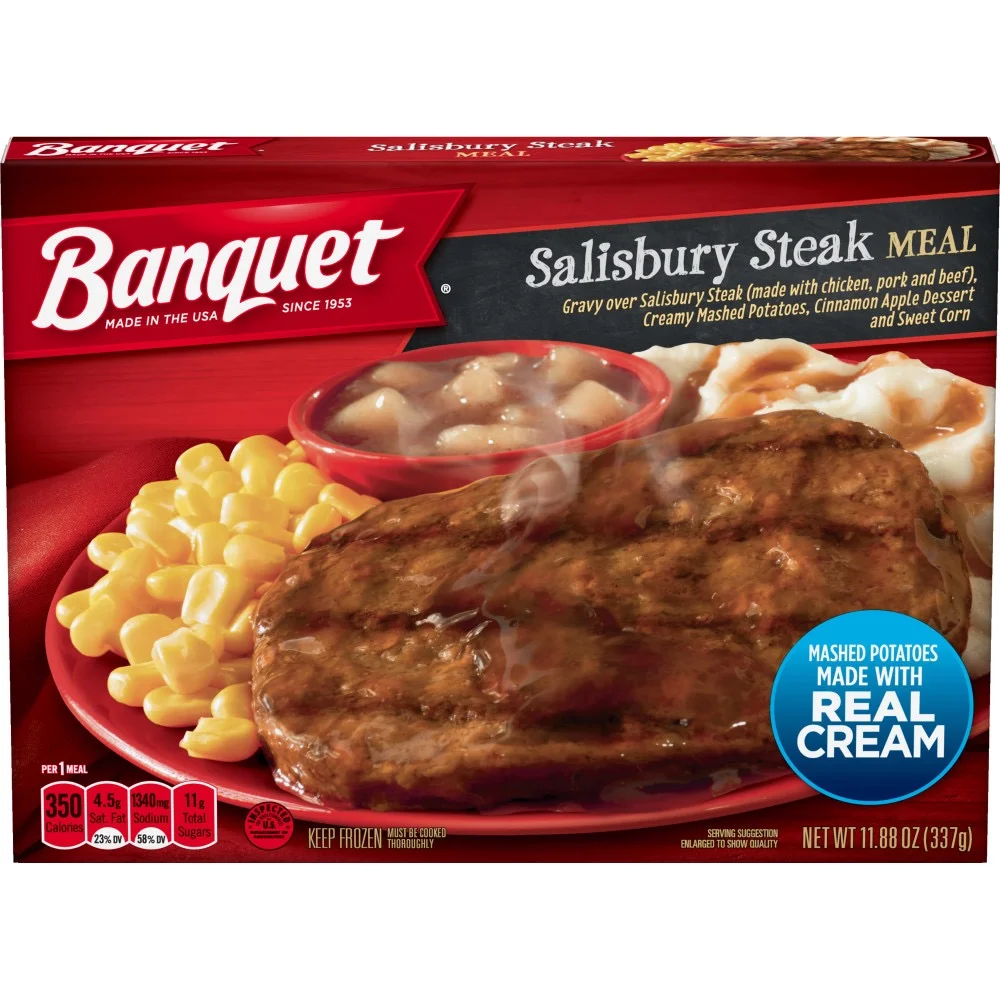 Salisbury Steak With Gravy Meal