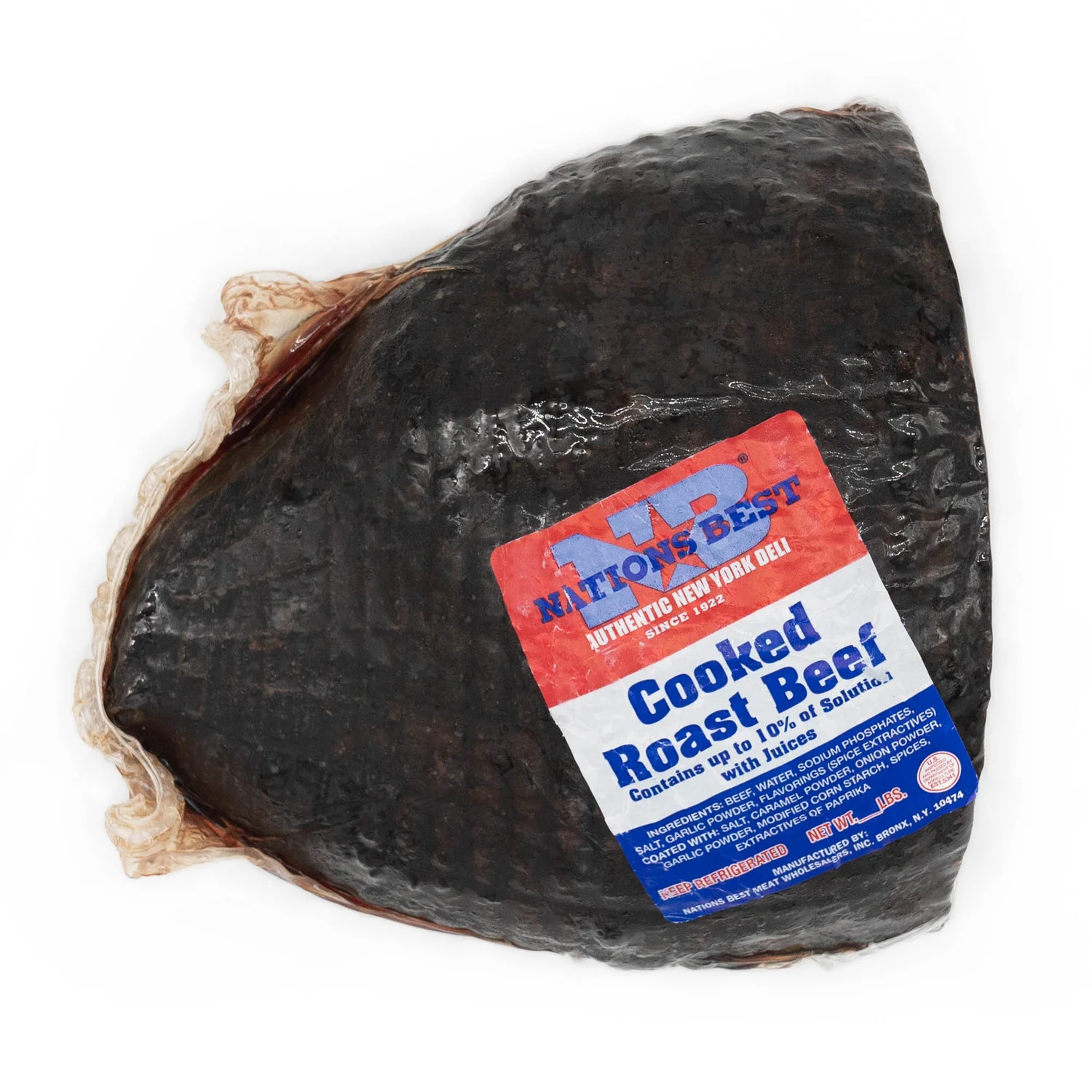 Cooked Fresh Low Sodium Roast Beef