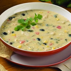 Chicken And Poblano Soup