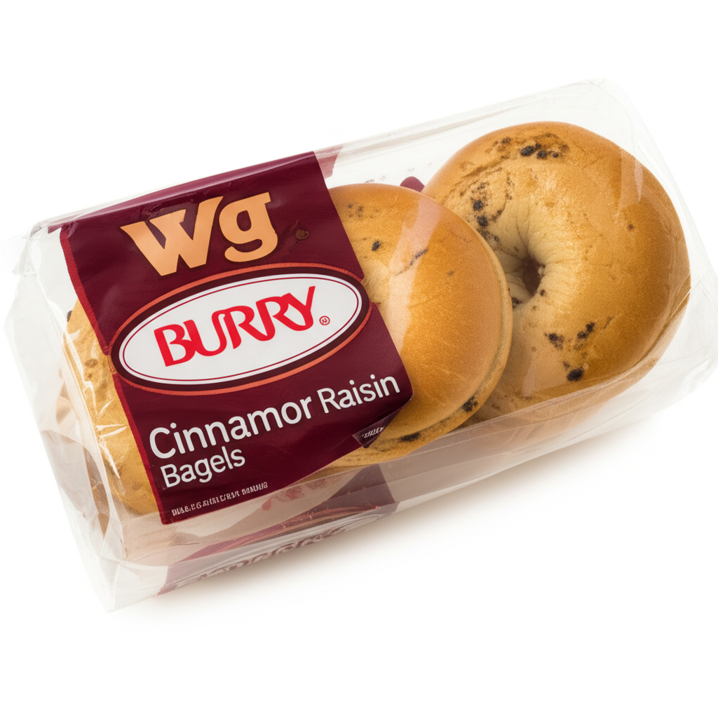 Wg Cinnamon Raisin Bagels