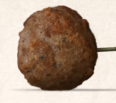 1/2oz Cooked Meatballs