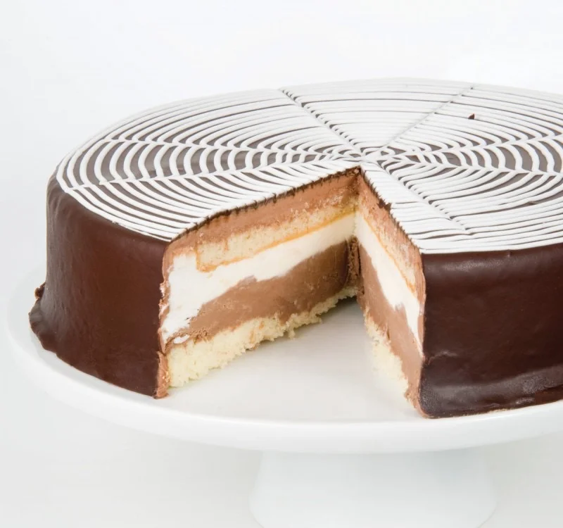 Black And White Mousse Cake