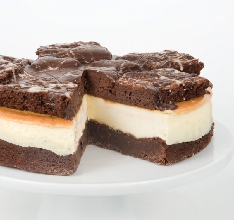 10" Brownie Cheesecake