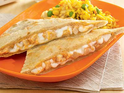 Whole Grain Chicken Quesadilla