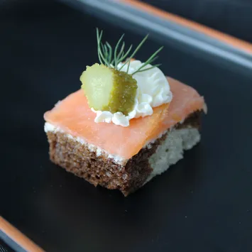 Smoked Salmon Canape