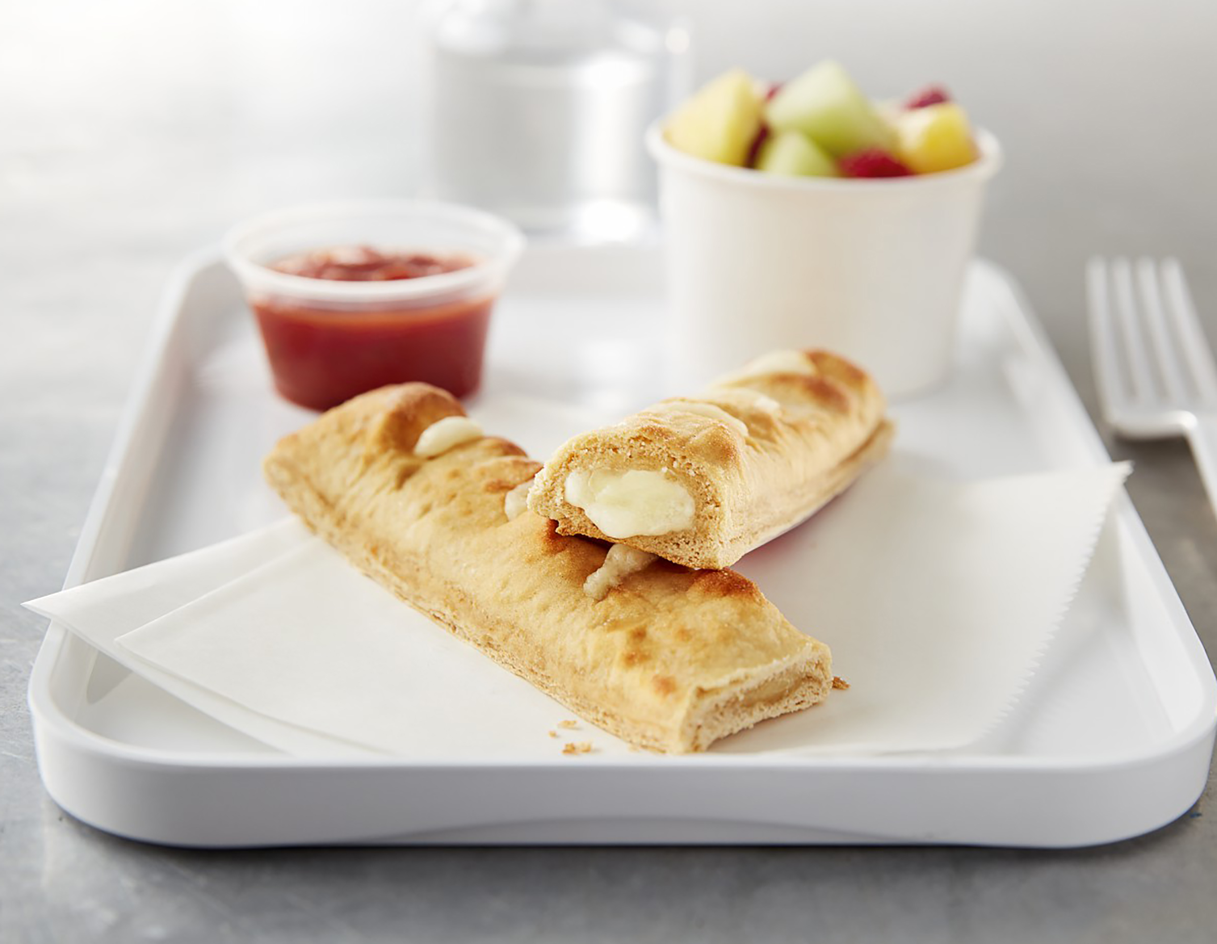 Whole Grain Stuffed Sticks With Cheese