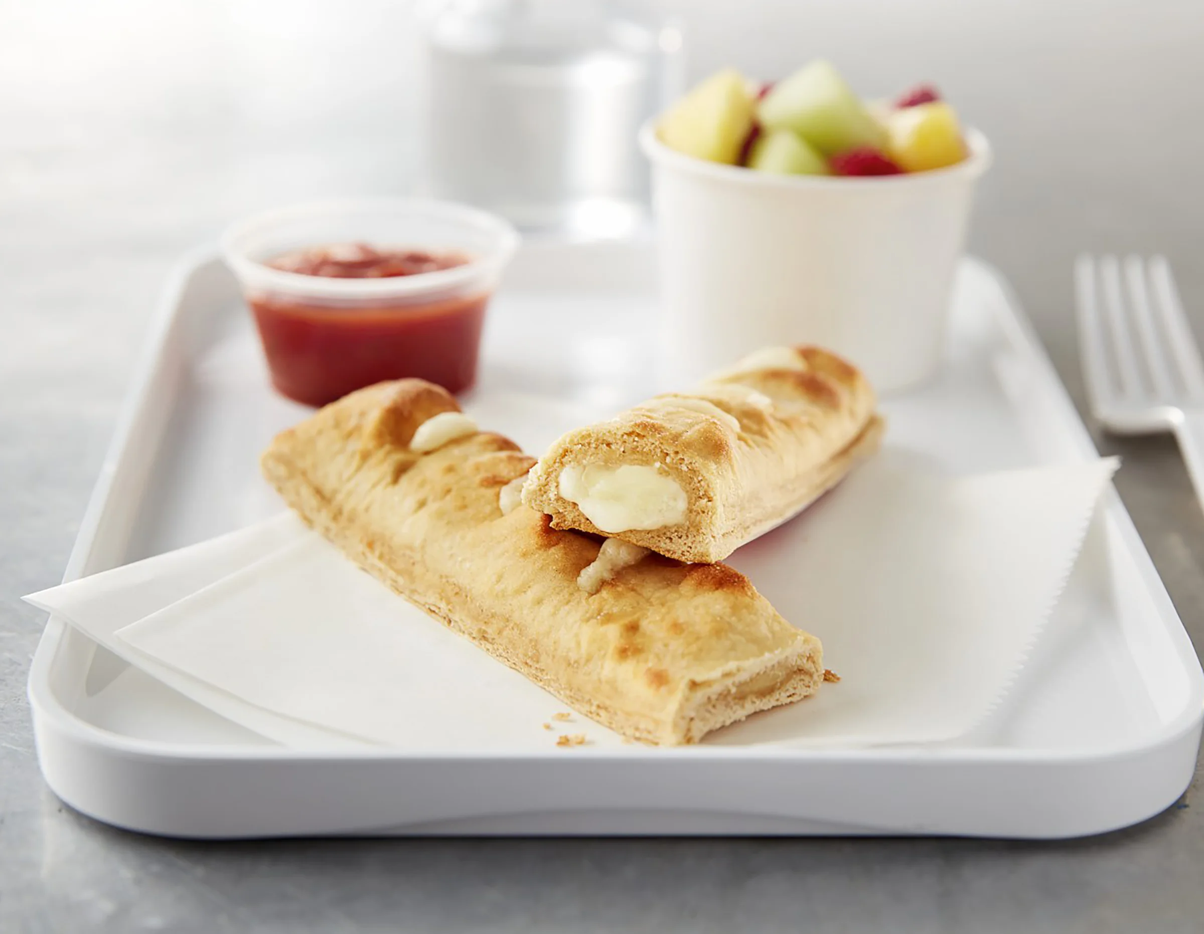 Whole Grain Stuffed Sticks With Cheese