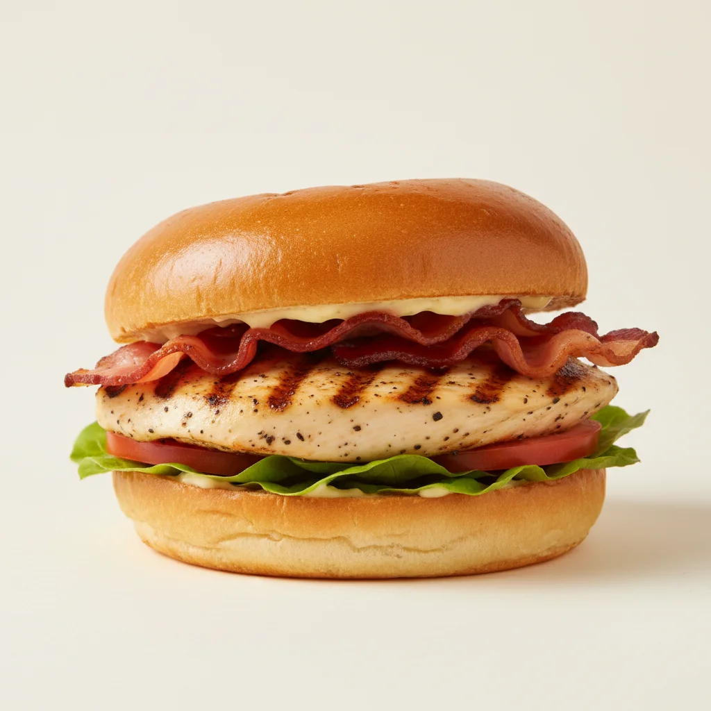 Chicken With Maple Bacon Sandwich