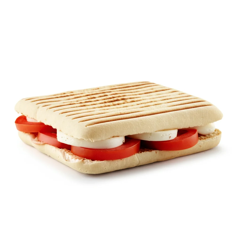 Individually Wrapped Mozzarella And  Roasted Tomato Panini