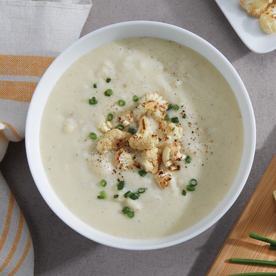 Cheddar And Cauliflower Soup