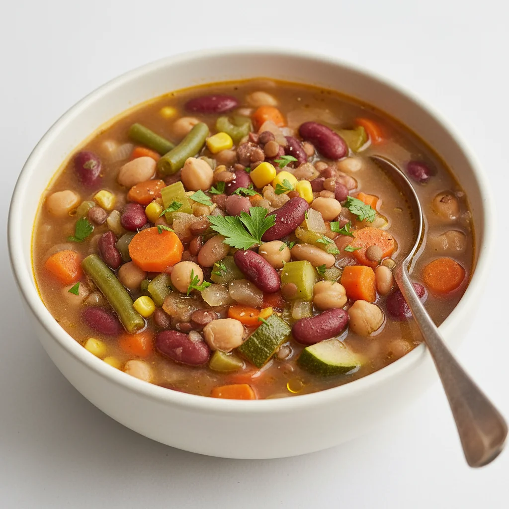 Vegetable Seven Bean Soup
