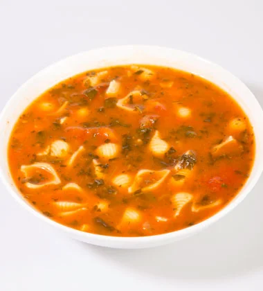Tomato Florentine With Pasta Soup