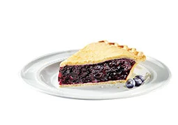 Reduced Fat Blueberry Pie