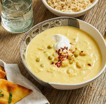 Chana Masala Cauliflower Soup