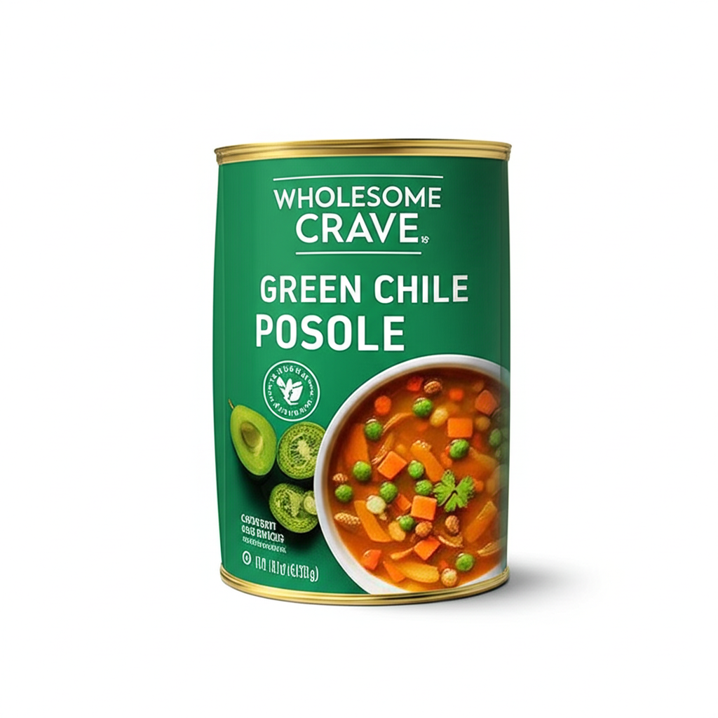 Green Chile Posole Soup