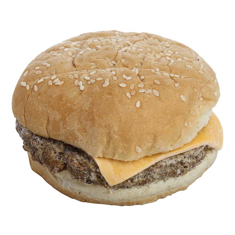 Individually Wrapped Angus Cheeseburger