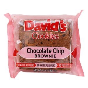 Individually Wrapped Chocolate Chip Brownie