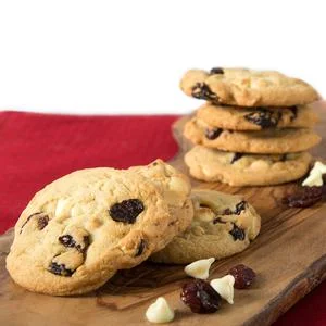 White Choc W/ Cherry Chip