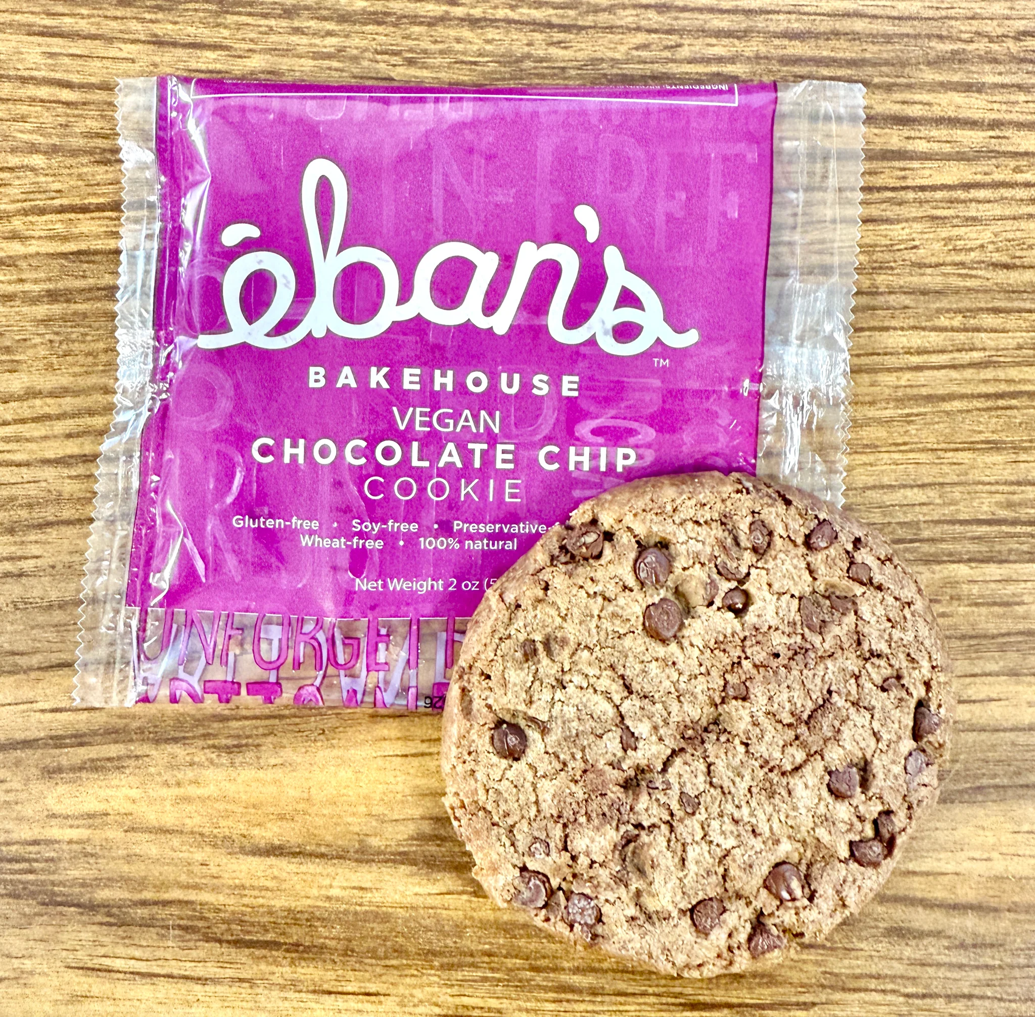Iw Vegan Gf Chocolate Chip Cookies