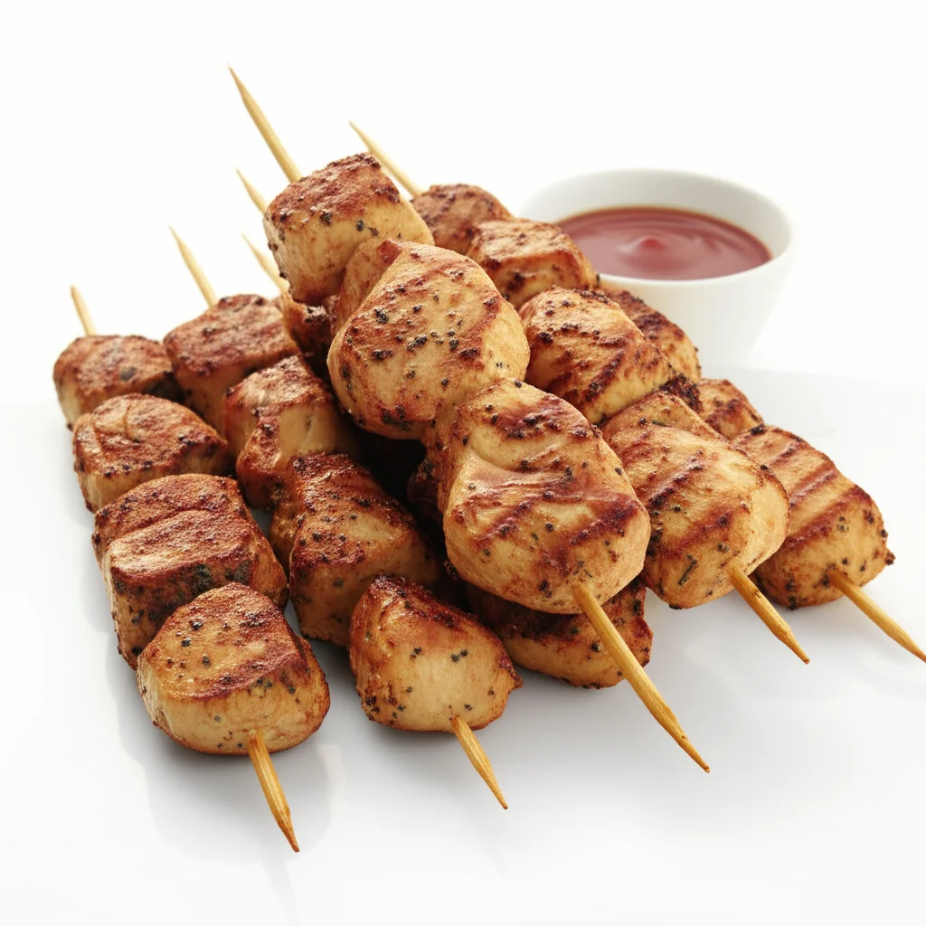 Fire Grilled Chicken Skewer