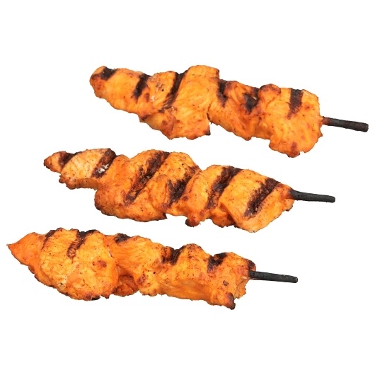 Fully Cooked Sweet Sriracha Chicken Skewers