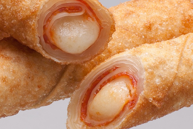 Pepperoni And Cheese Pizza Log