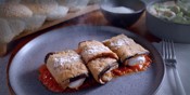 Breaded Eggplant Rollatini