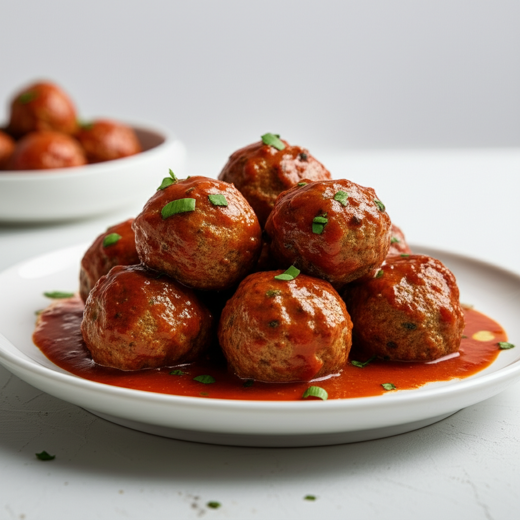 Beef Meatballs In Sauce