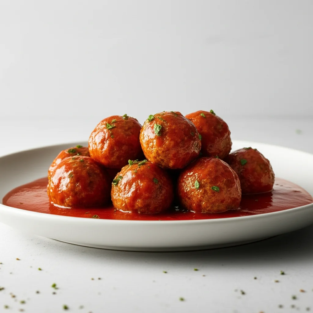 Turkey Meatballs In Sauce