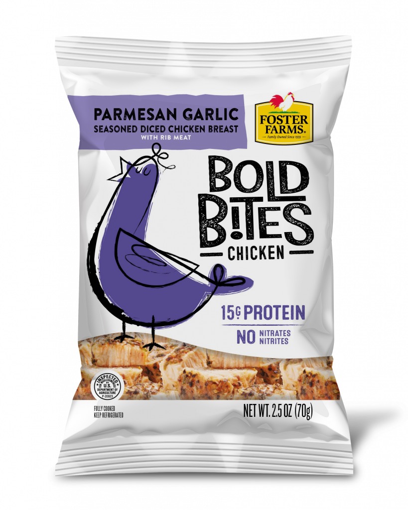 Parmesan Seasoned Diced Chicken