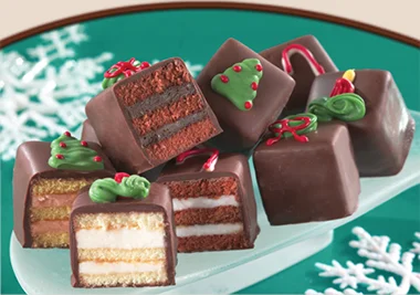 Chocolate Holiday Petit Fours