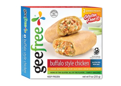 Gluten Free Buffalo Chicken And Cheese Hot Pocket